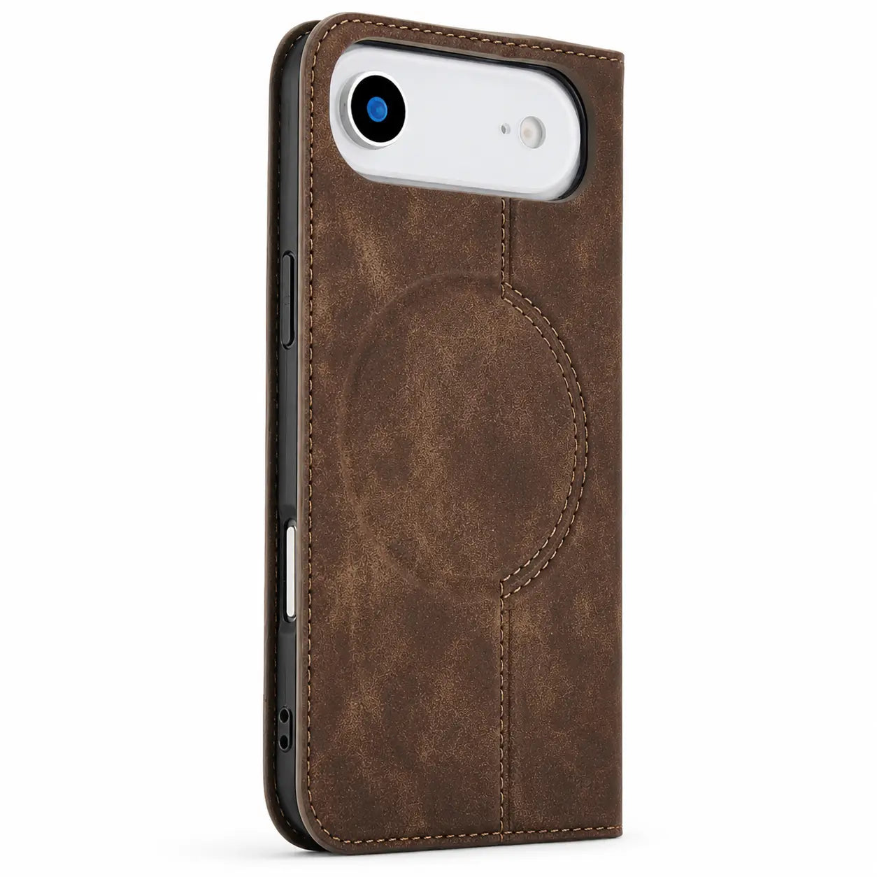 Phone case with integrated wallet storage