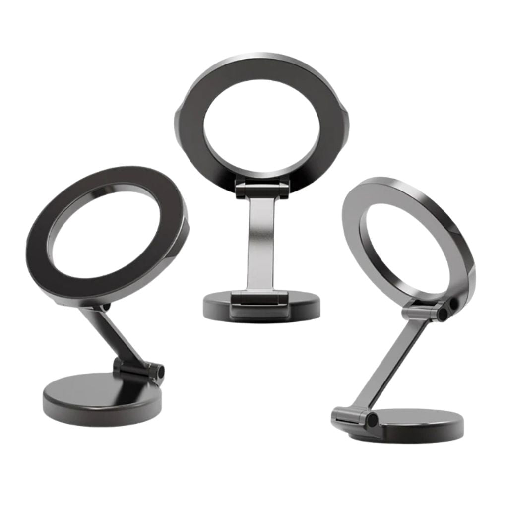 Magnetic Car Phone Holder with Rotation & Fold