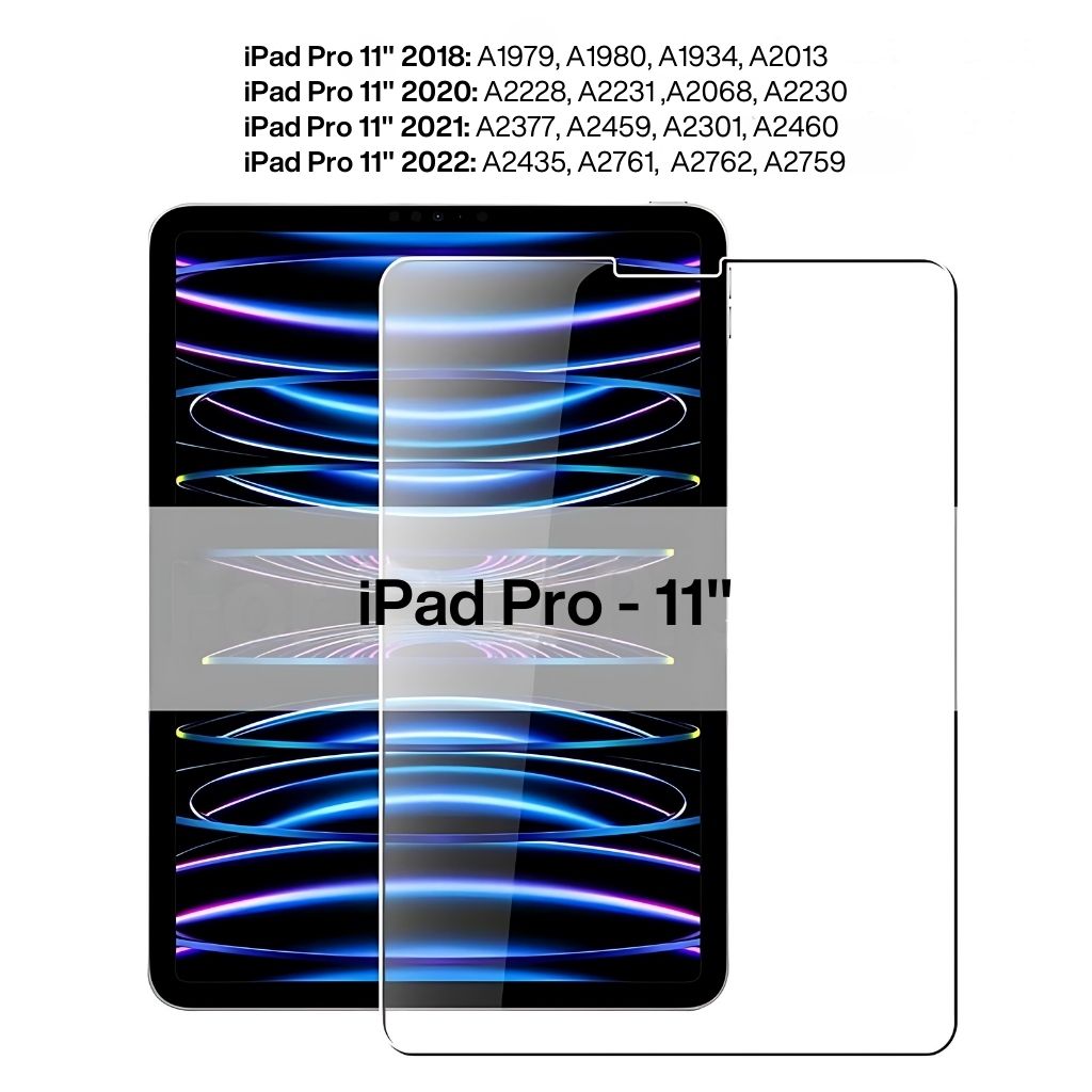 High-Quality Tempered Glass Screen Protector for iPads