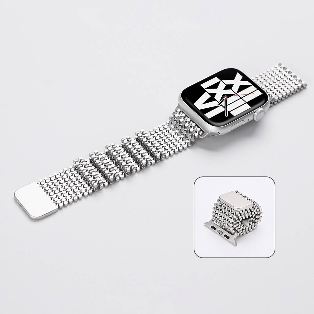 Magnetic Stainless Steel Mesh Band for Apple Watch