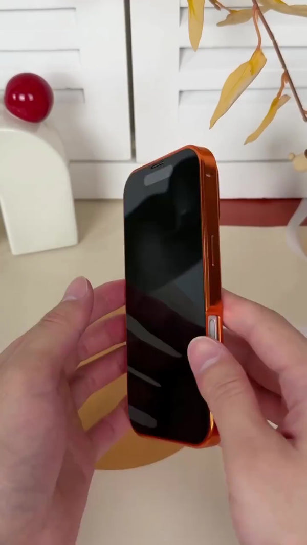 MagCase Frame privacy iPhone case — privacy screen